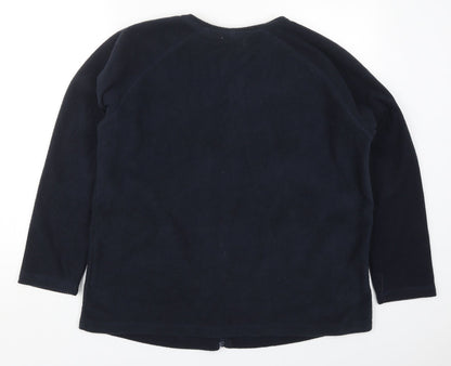 Bonmarché Womens Blue Jacket Size L Zip