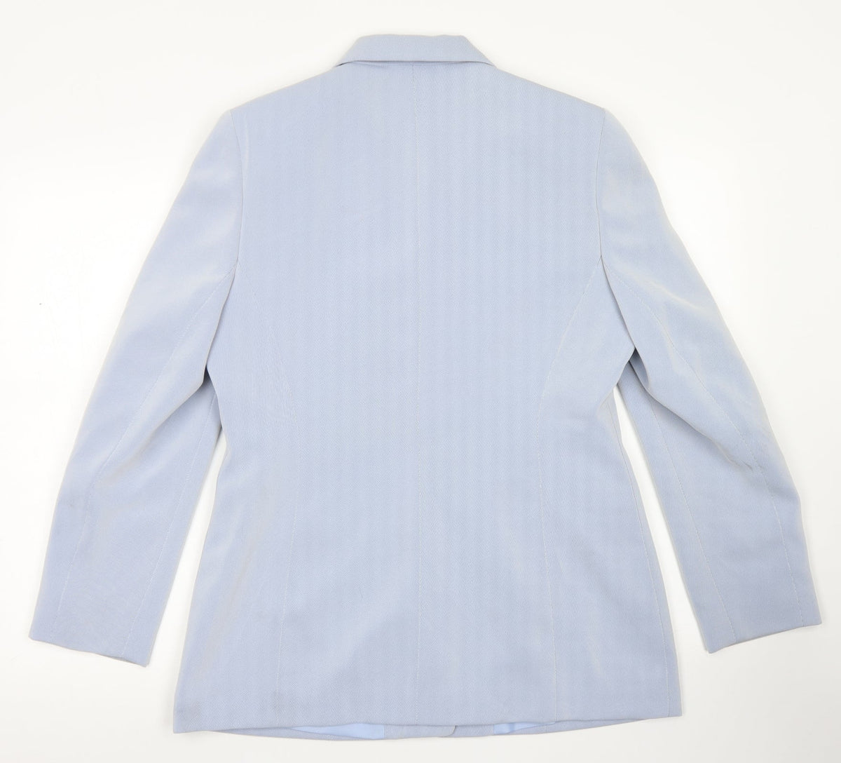 NL Collection Womens Blue  Polyester Jacket Blazer Size 14