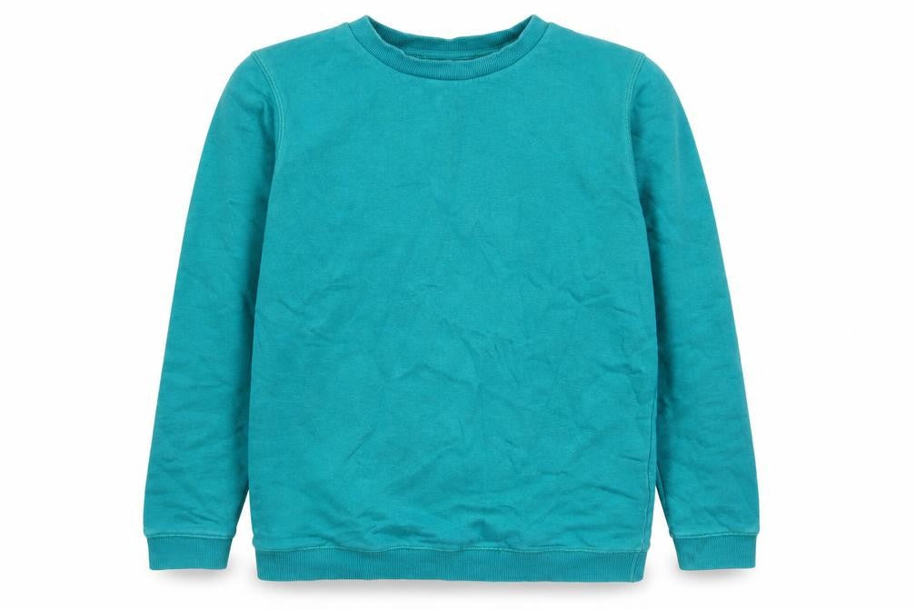TU Boys Blue  Cotton Pullover Sweatshirt Size 11 Years
