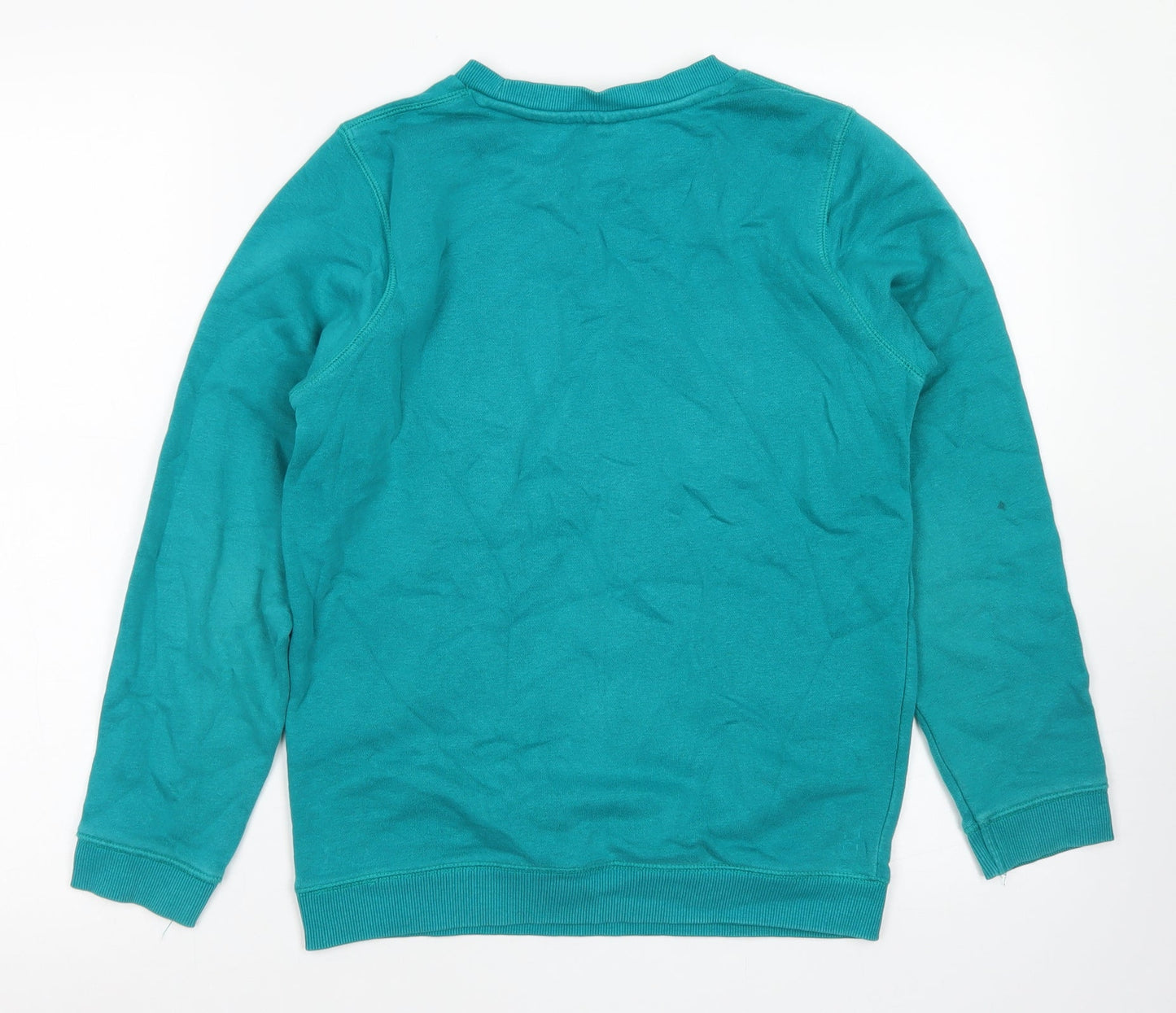 TU Boys Blue  Cotton Pullover Sweatshirt Size 11 Years