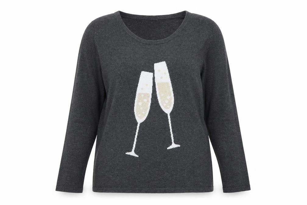 Gap Womens Grey Crew Neck  Cotton Pullover Jumper Size S   - Champagne