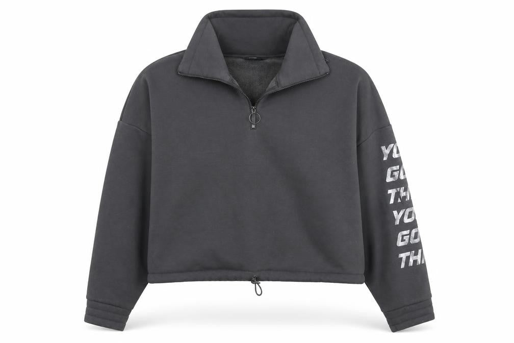 George Mens Grey High Neck  Cotton Pullover Jumper Size M
