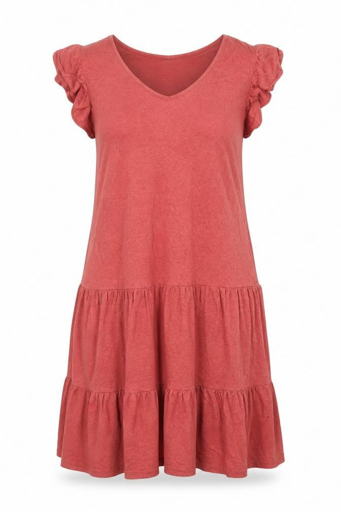 NEXT Womens Pink  Modal A-Line  Size 10  Round Neck