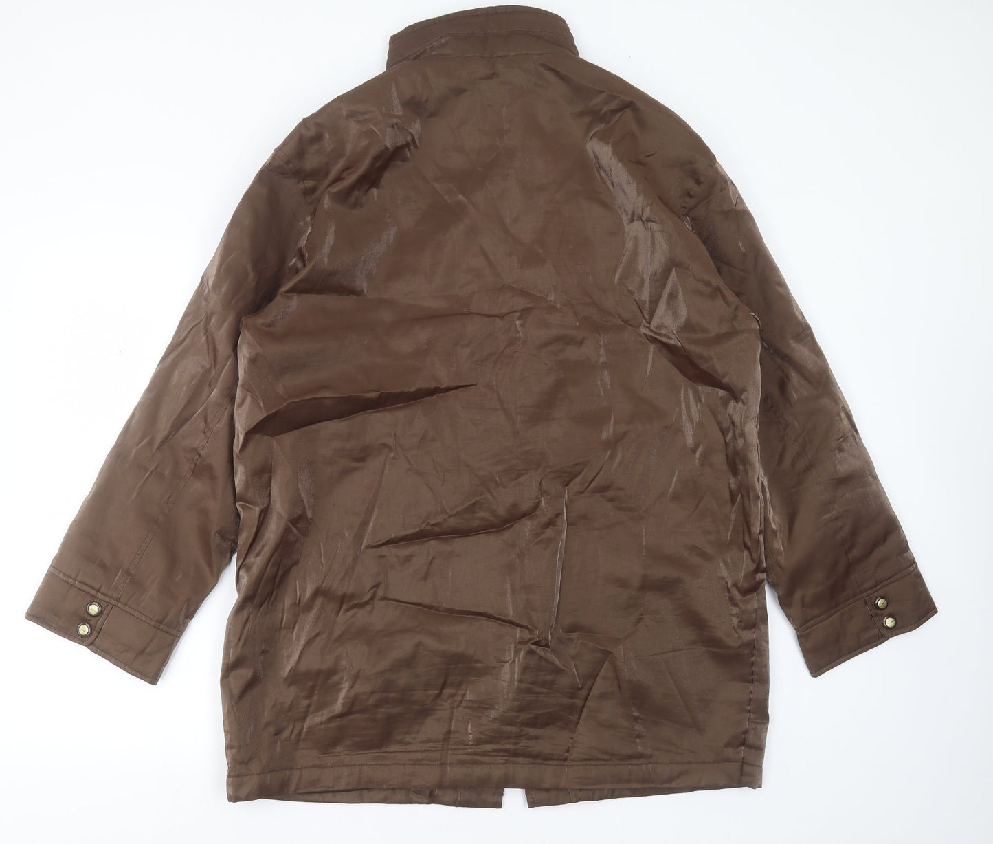 Bonmarché Womens Brown Jacket Size M Zip