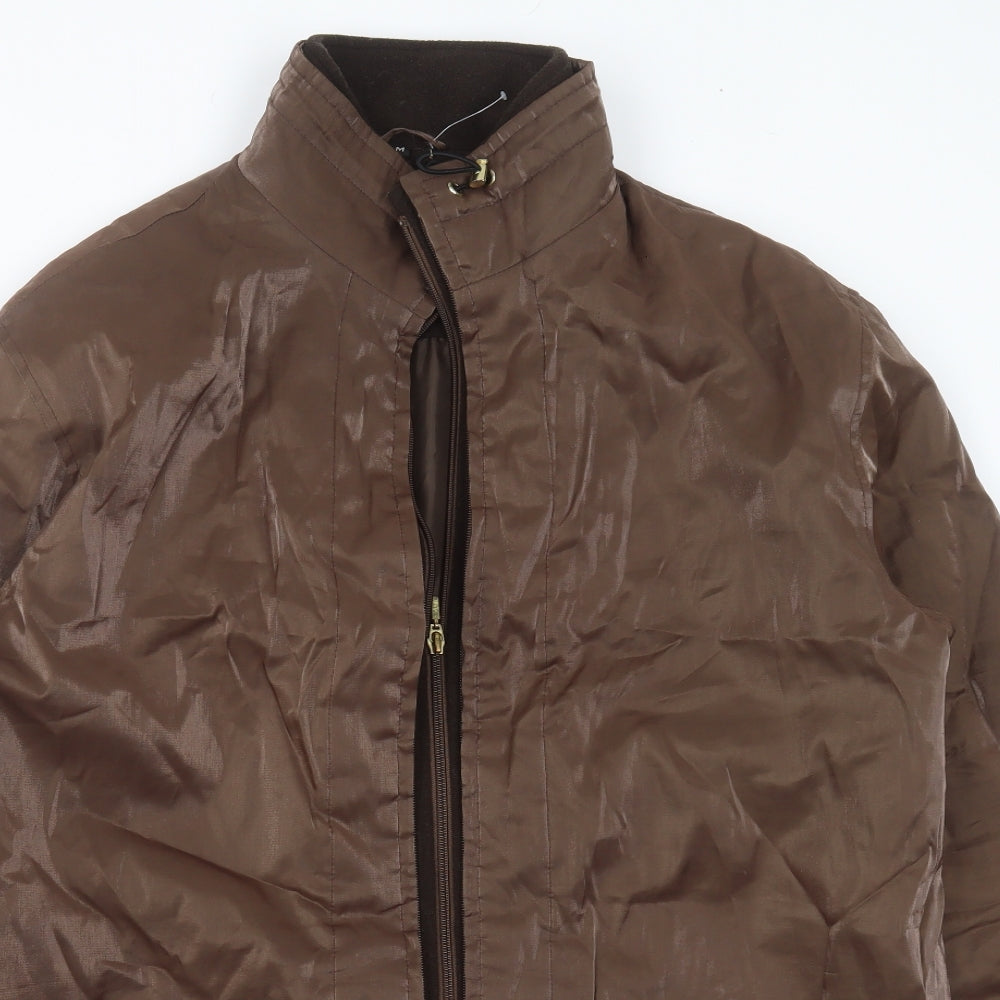Bonmarché Womens Brown Jacket Size M Zip