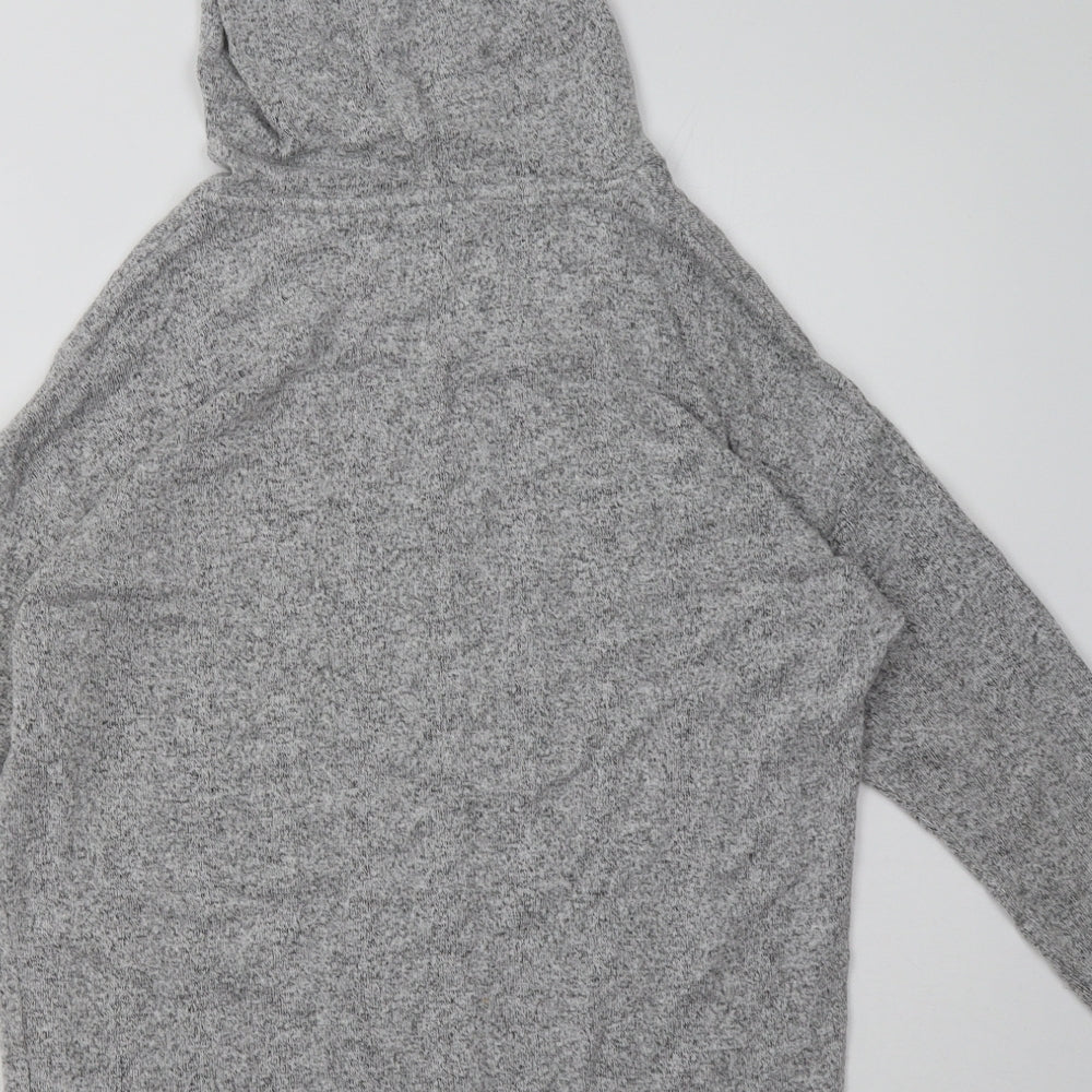 sainsburys Womens Grey  Polyester Pullover Hoodie Size 10  Pullover