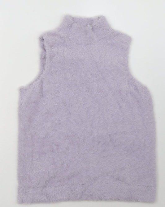 NEXT Womens Purple  Nylon Pullover Sweatshirt Size L  Pullover