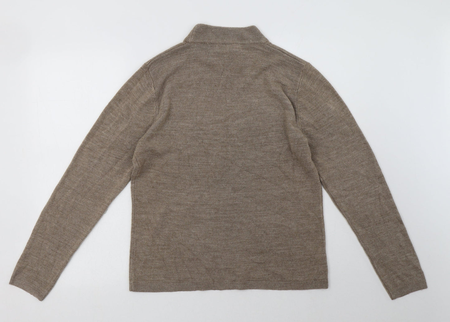 Matalan Womens Brown  Acrylic Pullover Sweatshirt Size 16  Pullover