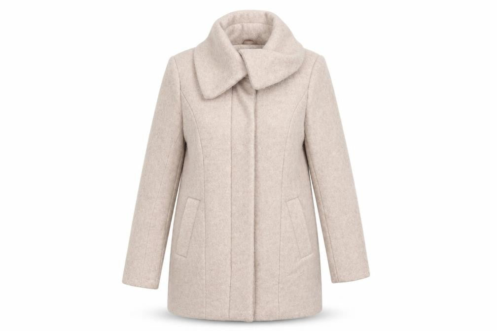 Sainsburys Womens Pink   Overcoat Coat Size 10  Button