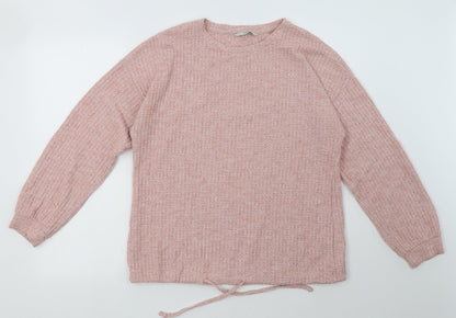 George Womens Pink  Polyester Pullover Sweatshirt Size S  Pullover