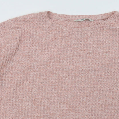 George Womens Pink  Polyester Pullover Sweatshirt Size S  Pullover