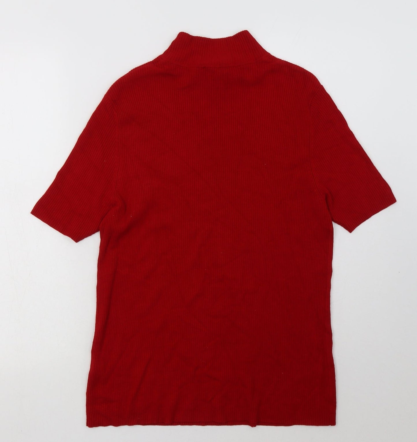 Gerry Weber Womens Red  Viscose Pullover Sweatshirt Size 16  Pullover