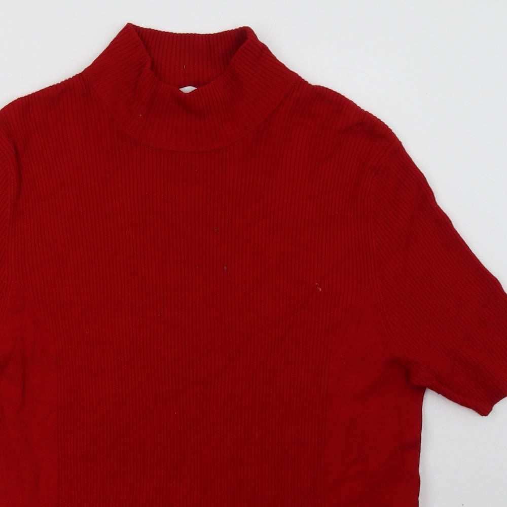 Gerry Weber Womens Red  Viscose Pullover Sweatshirt Size 16  Pullover