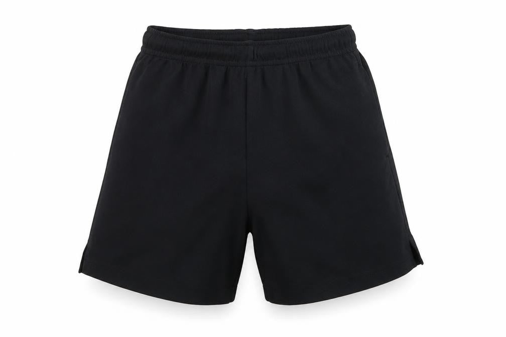 Next Boys Black  Polyester Sweat Shorts Size 6 Years  Regular Drawstring - School Wear
