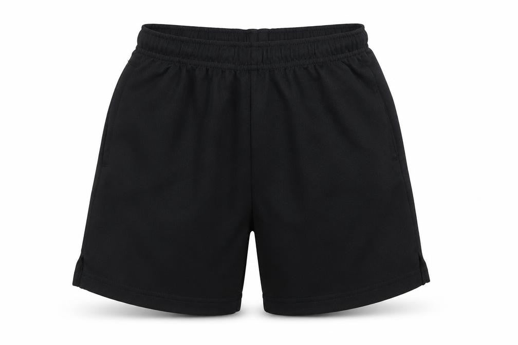 Next` Boys Black  Polyester Sweat Shorts Size 6 Years  Regular Drawstring - School Wear
