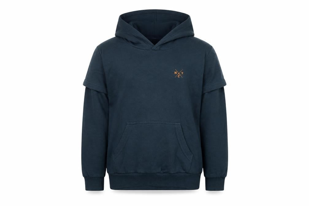 Matalan Boys Green  Cotton Pullover Hoodie Size 9 Years