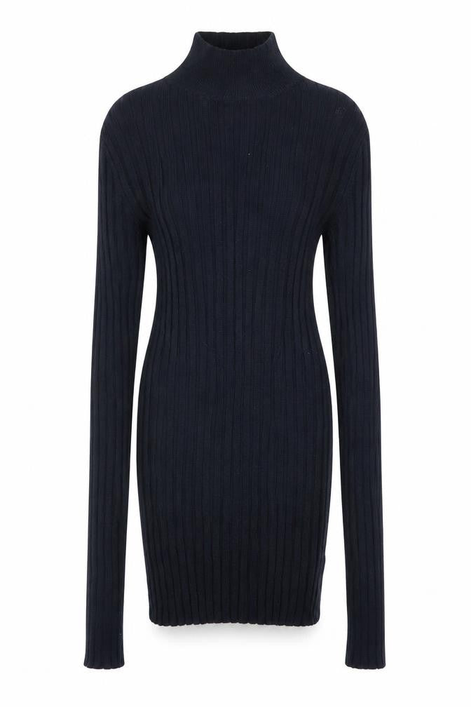 NEXT Womens Blue Round Neck  Nylon Pullover Jumper Size 6