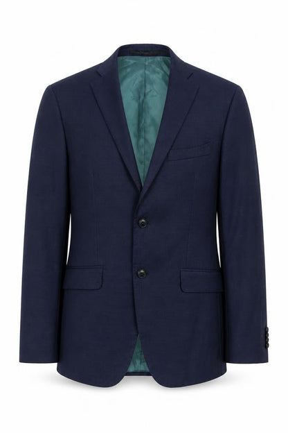 Zara Mens Blue  Wool Jacket Suit Jacket Size 38