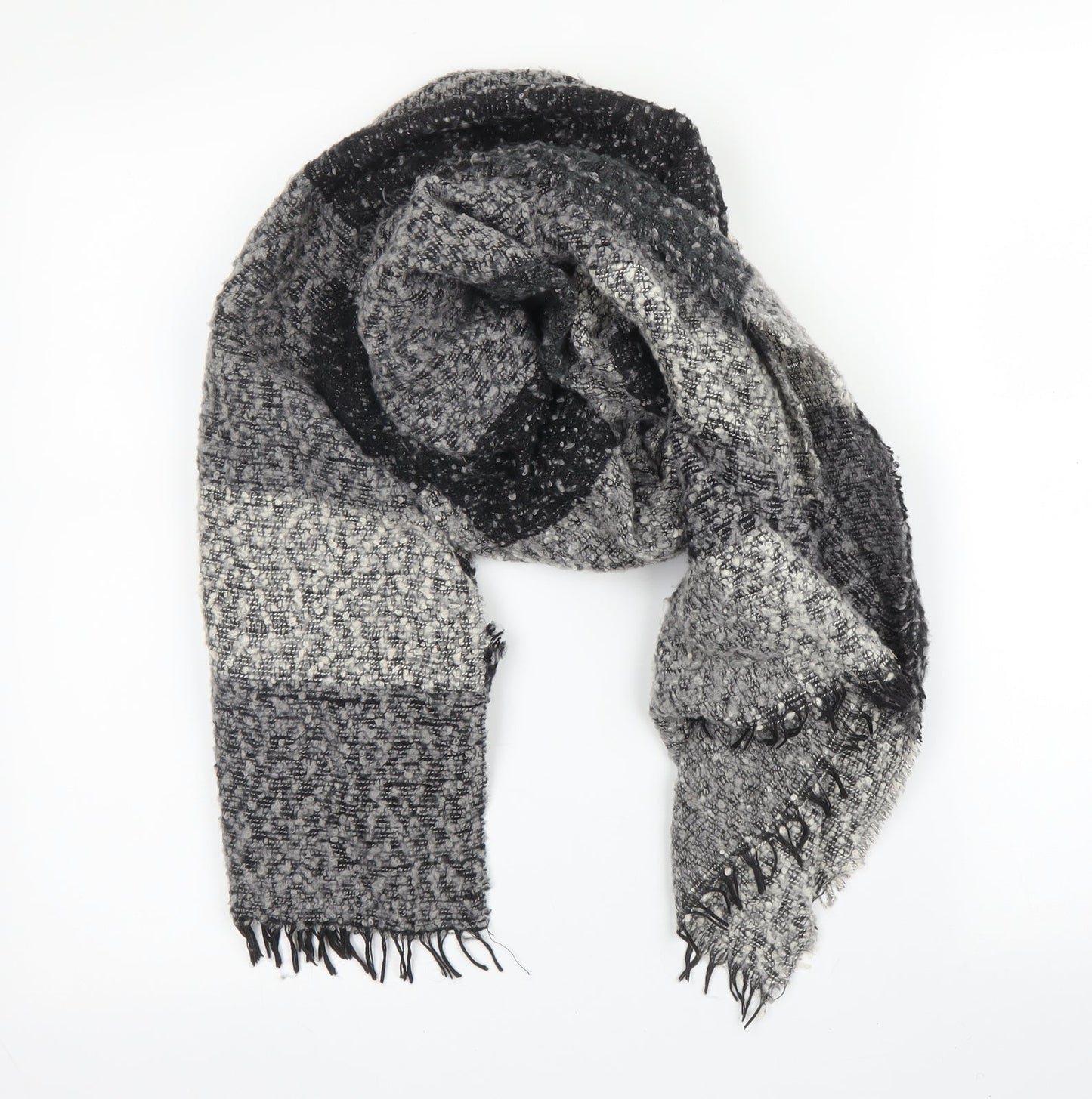 Primark Unisex Grey  Polyester  Shawl/Wrap