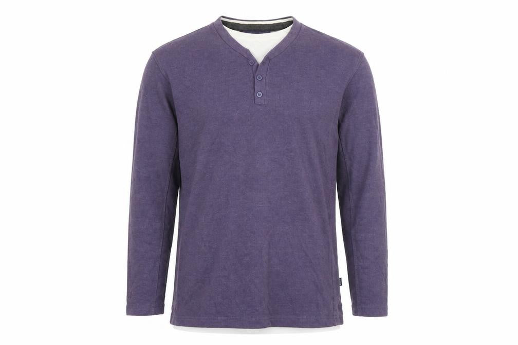 Debenhams Mens Purple Round Neck  Cotton Pullover Jumper Size M