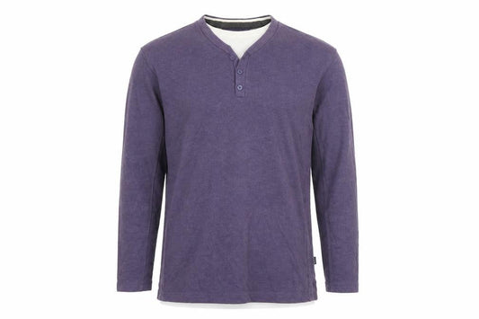 Debenhams Mens Purple Round Neck  Cotton Pullover Jumper Size M