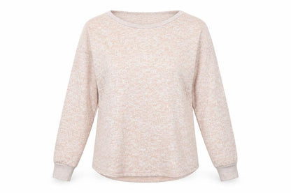 Next Womens Pink Round Neck  Polyester Pullover Jumper Size 12