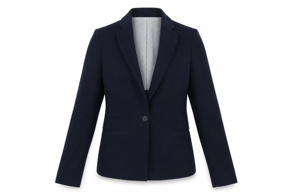 NEXT Womens Blue  Polyester Jacket Blazer Size 10