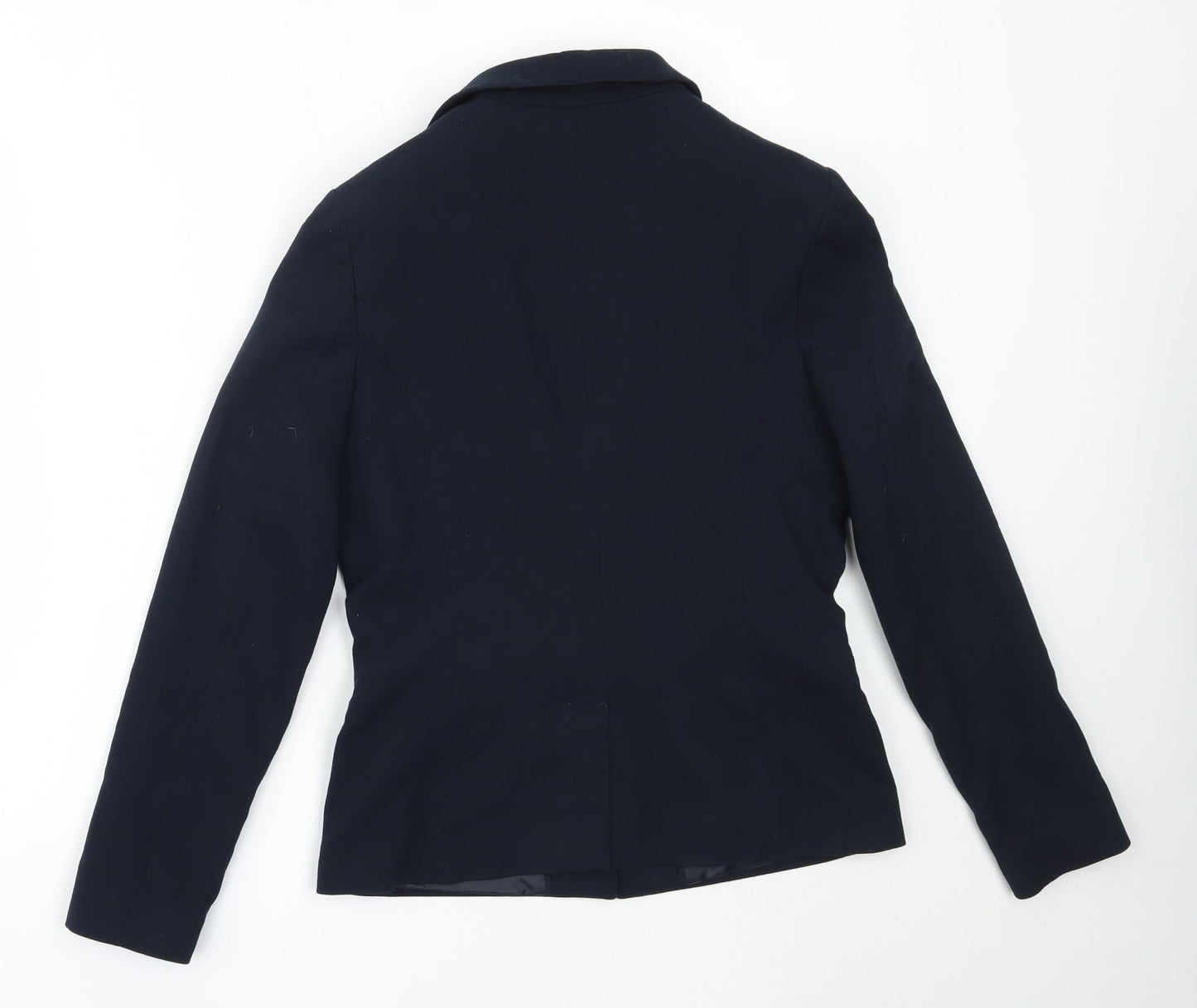 NEXT Womens Blue  Polyester Jacket Blazer Size 10