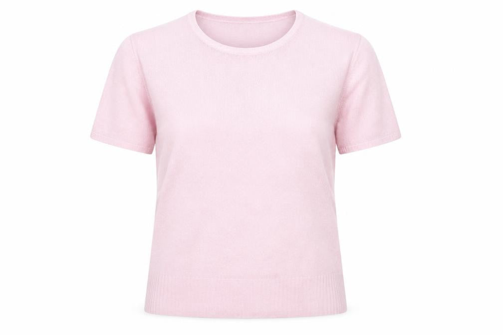 Matalan Womens Pink Round Neck  Acrylic Pullover Jumper Size 16