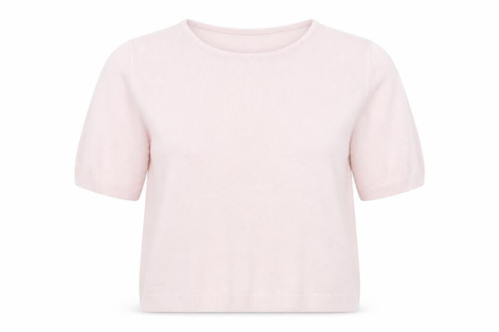 Marks & Spencer Womens Pink Round Neck  Acrylic Pullover Jumper Size 14