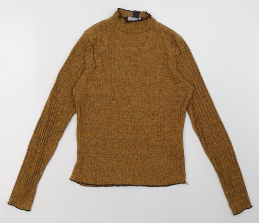 Primark Womens Yellow  Polyester Pullover Sweatshirt Size S  Pullover