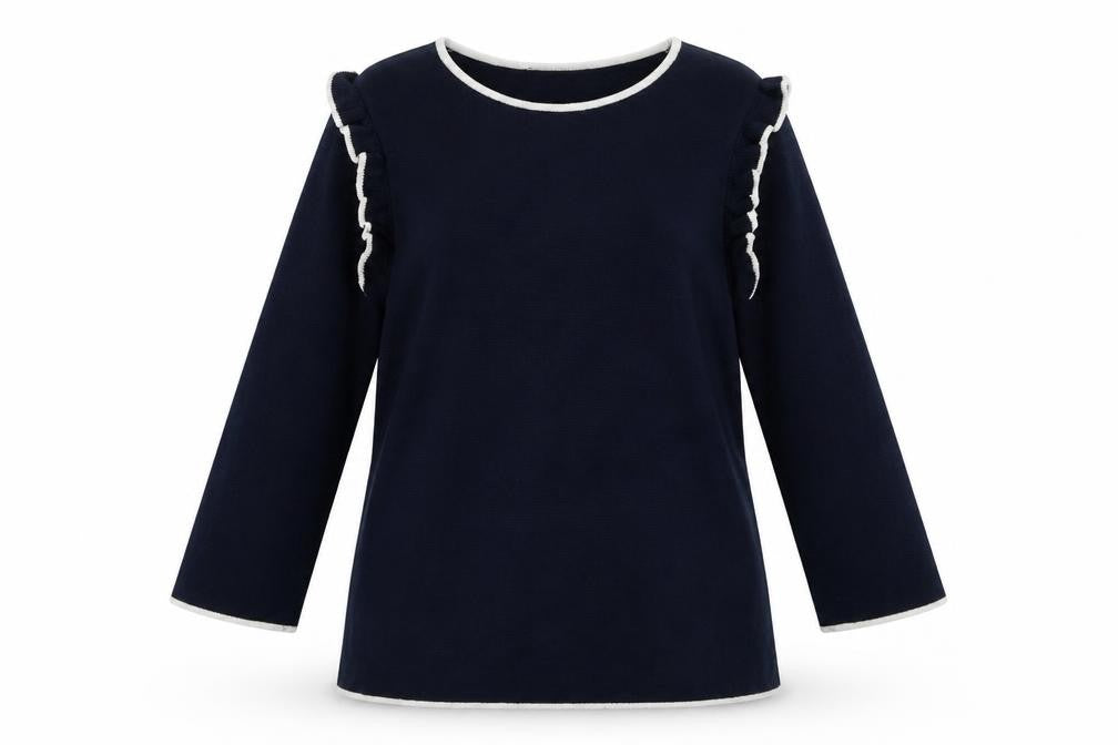Marks & Spencer Womens Blue  Viscose Pullover Sweatshirt Size 12  Pullover