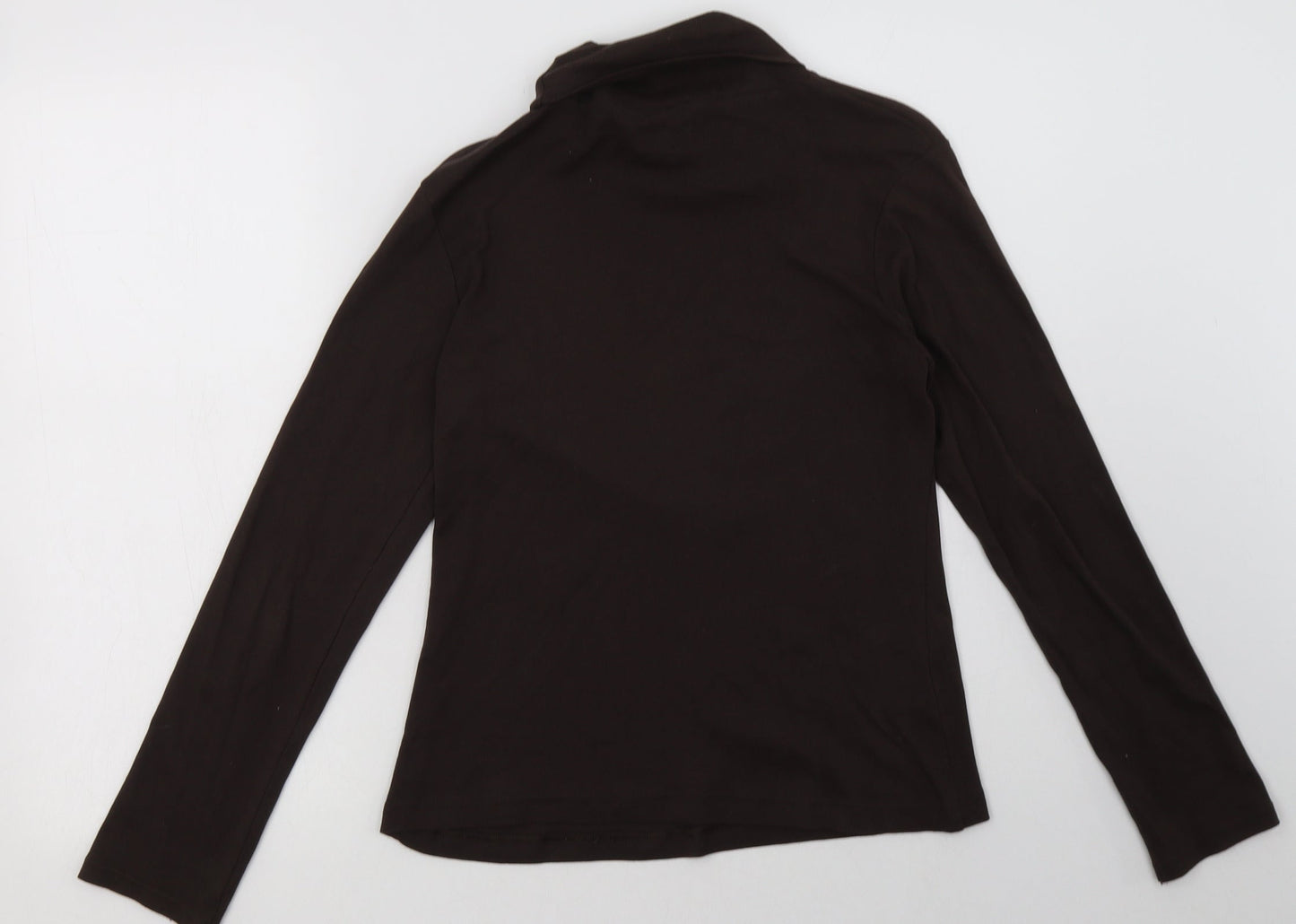 Matalan Womens Brown  Cotton Pullover Sweatshirt Size 12  Pullover