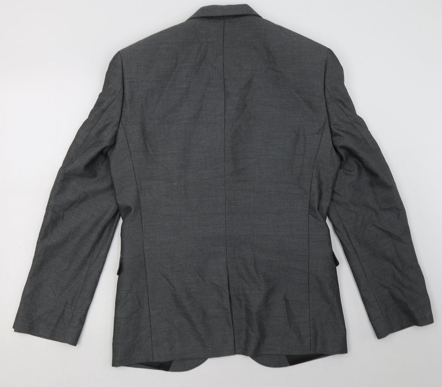 NEXT Mens Grey  Polyester Jacket Blazer Size 38