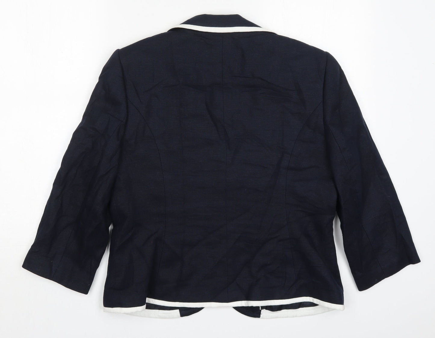 Country Casuals Womens Blue   Jacket  Size 14  Button
