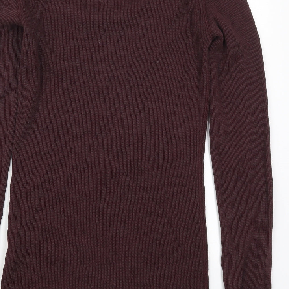 NEXT Mens Purple  Cotton Pullover Sweatshirt Size XS