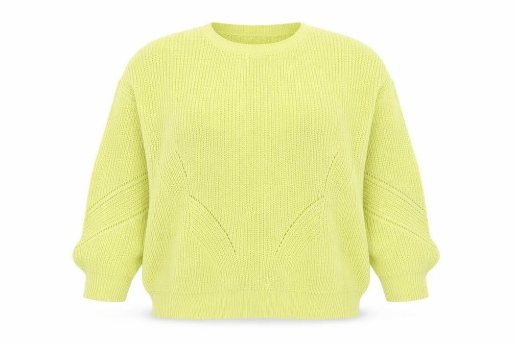 NEXT Womens Green Round Neck  Acrylic Pullover Jumper Size L