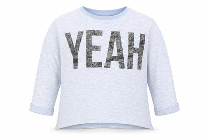 Next Girls Black  Cotton Pullover Sweatshirt Size 6 Years  Pullover - Yeah