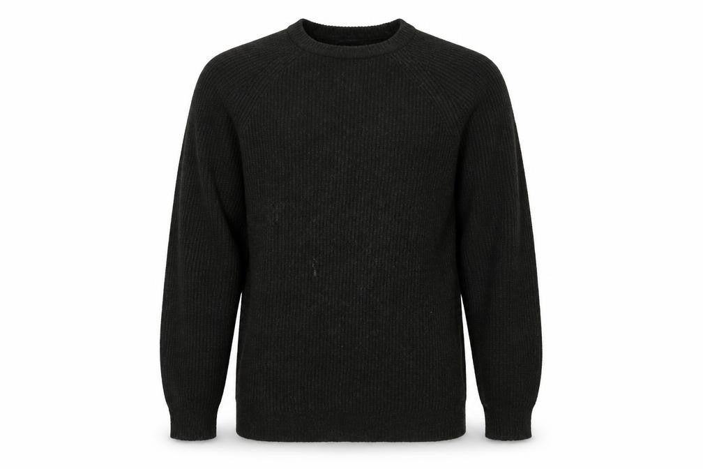 F&F Mens Green Crew Neck  Polyester Pullover Jumper Size S