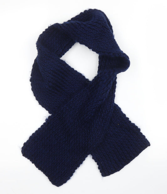 Preworn Unisex Blue  Acrylic  Scarf