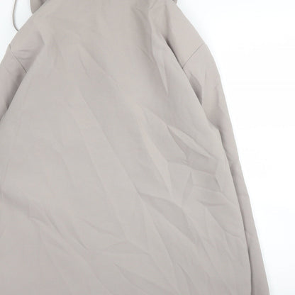 Finess Womens Beige   Overcoat Coat Size 14  Button