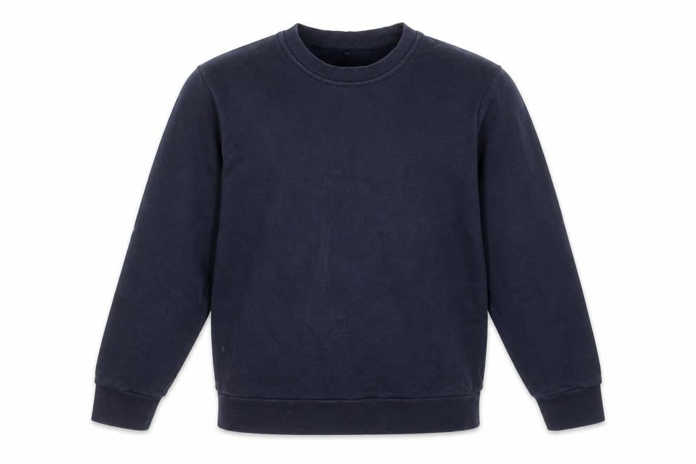 George Boys Blue  Cotton Pullover Sweatshirt Size 8-9 Years   - school