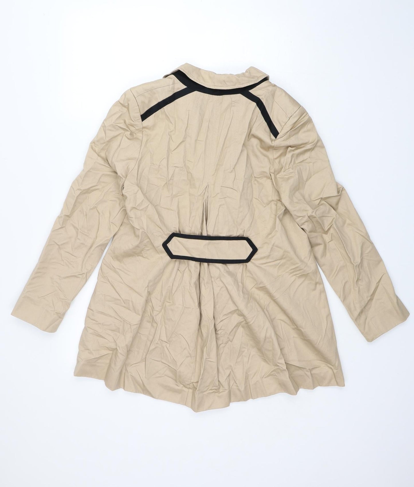 M&S Womens Brown   Anorak Coat Size 10