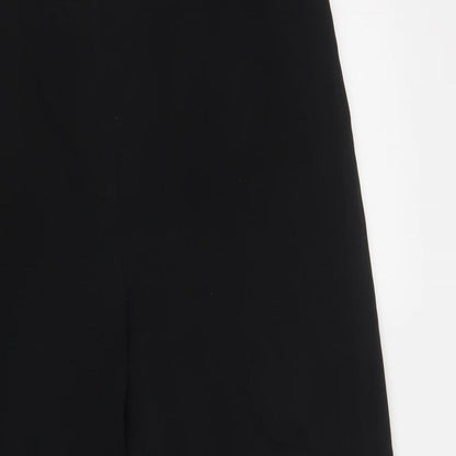 Country Casuals Womens Black Polyester Dress Pants Trousers Size 18 L25 in Regular Button