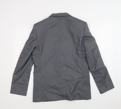 Romario Womens Grey   Jacket Blazer Size 14  Button