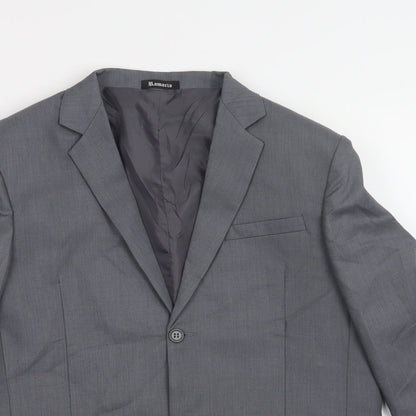 Romario Womens Grey   Jacket Blazer Size 14  Button