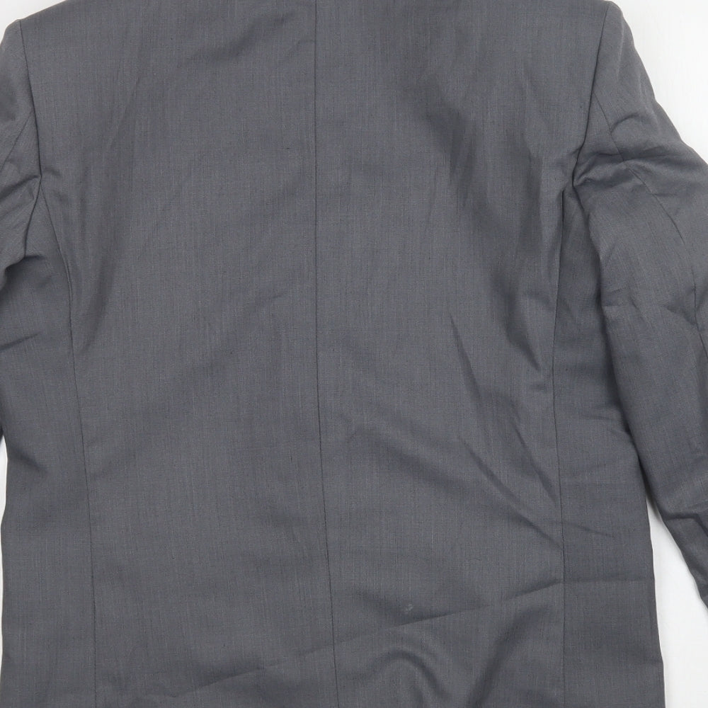 Romario Womens Grey   Jacket Blazer Size 14  Button
