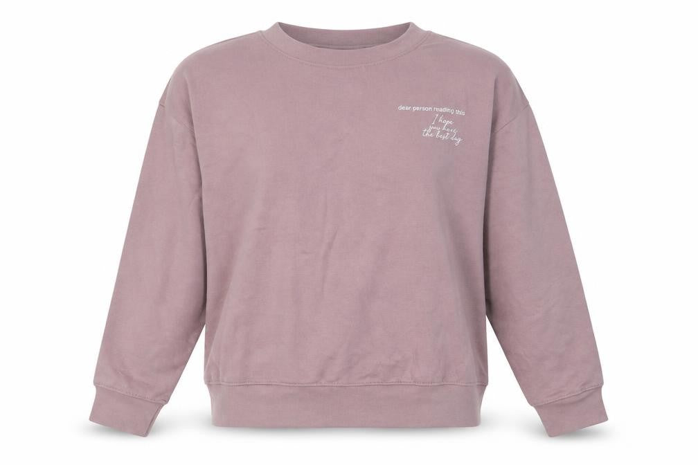 Primark Womens Purple  Cotton Pullover Sweatshirt Size S