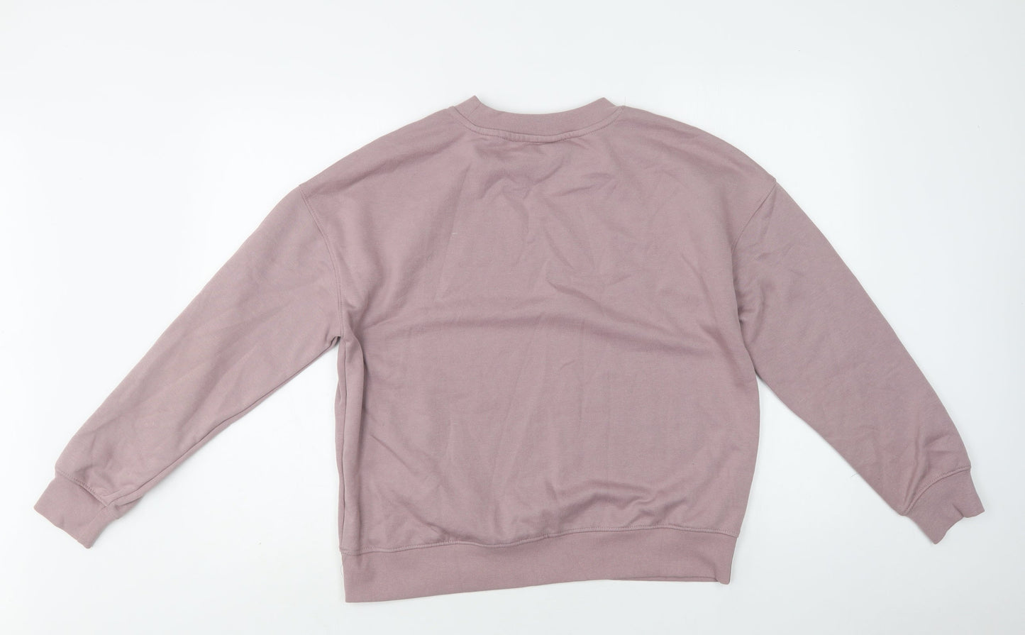 Primark Womens Purple  Cotton Pullover Sweatshirt Size S