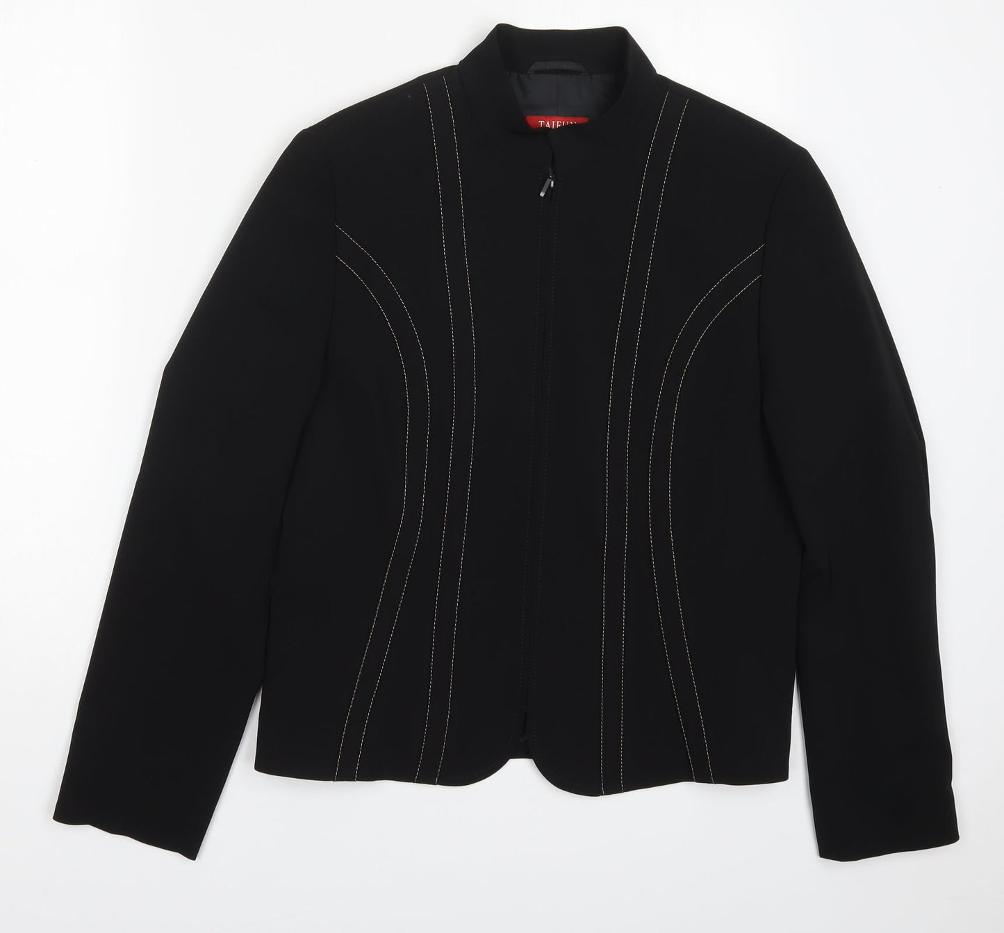 Taifun Womens Black   Jacket  Size 14  Zip